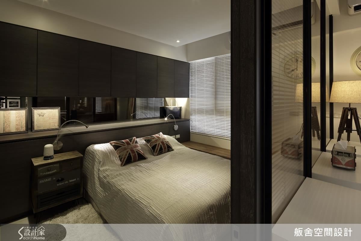 臥房以舒適為主要訴求。對辦公室而言，浴室和臥房，則可提供夥伴充電與休息的機能。