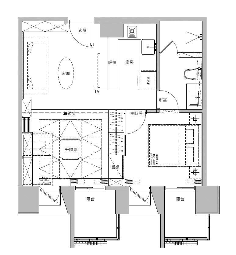 平面圖提供_蒔築設計