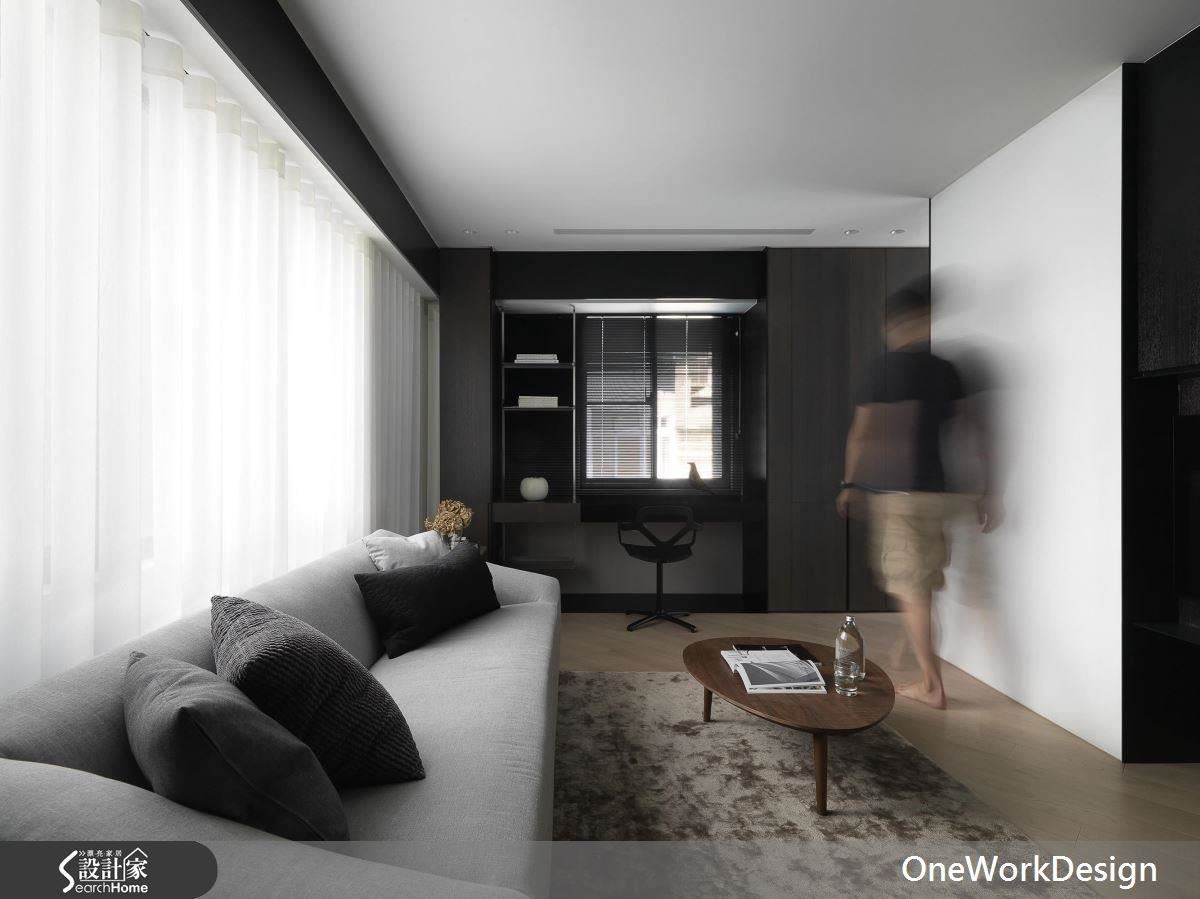 小空間運用立面將線條收整、簡化，也能創造精湛的舒適空間。