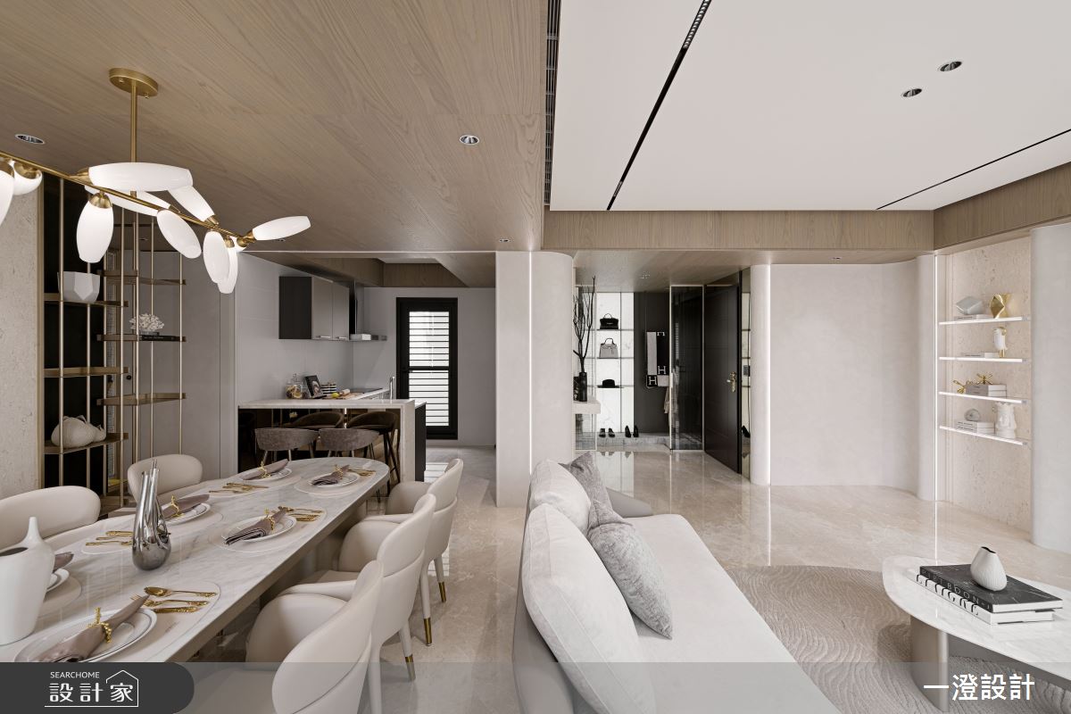 以流暢的動線設計串聯各個機能區域，讓生活更加直覺便利。