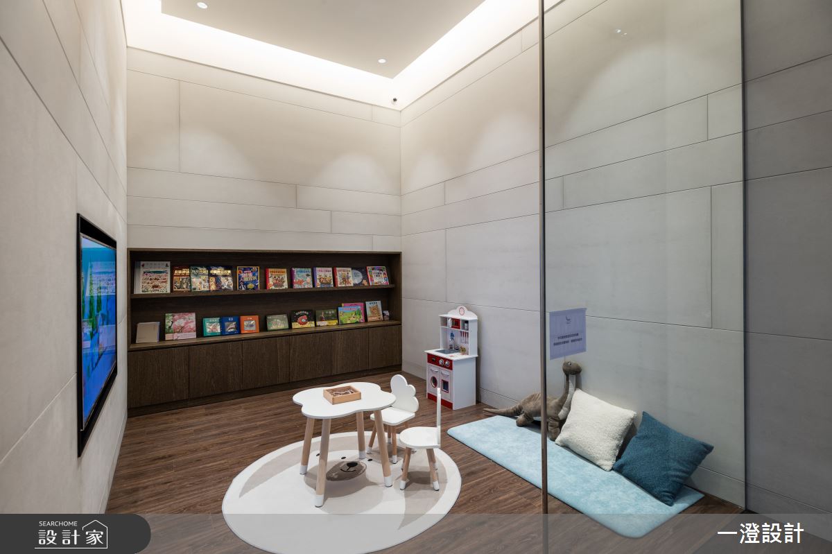 貼心設計小空間給予有孩子的賓客，以軟裝營造溫馨的親子空間，讓一家大小都有愉快的體驗。