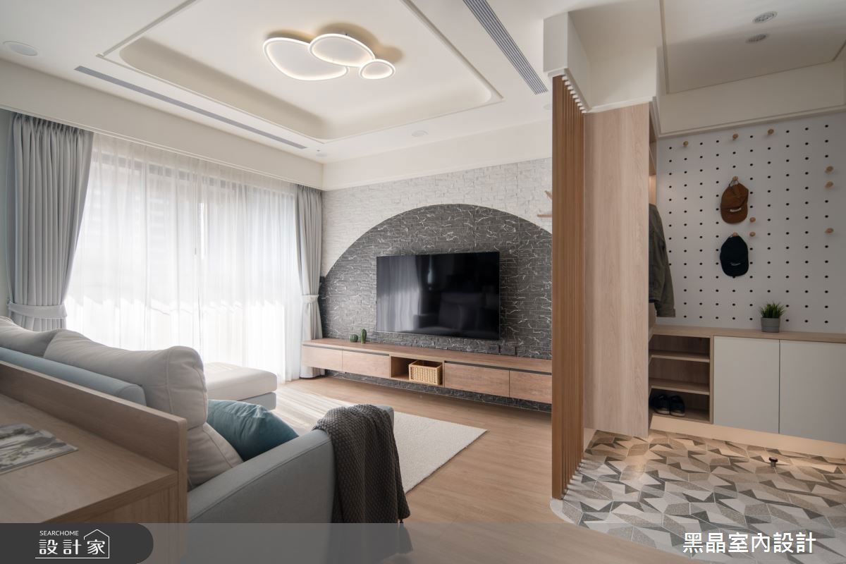 玄關櫃當作屏風:收納、風格與風水一次到位