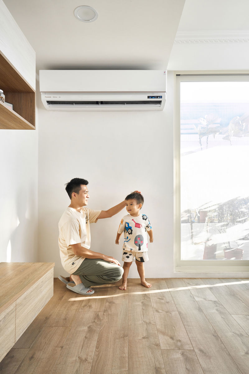 對於有過敏體質的男主人跟孩子來說,家中的空氣品質是首要考量。