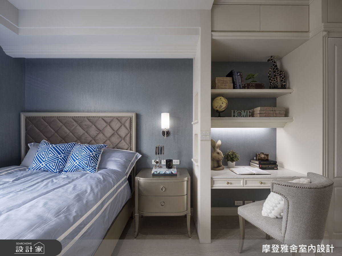 以色彩作為情感載體，使三代共居的住宅擁有深刻連結。