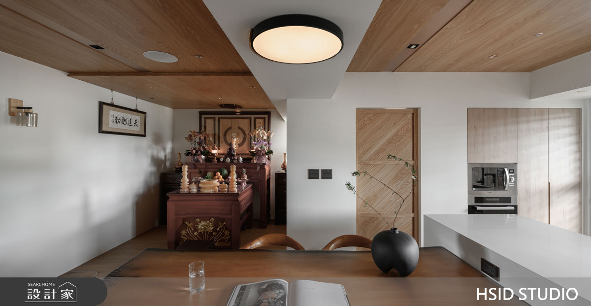 佛堂設計讓生活與信仰自然結合。