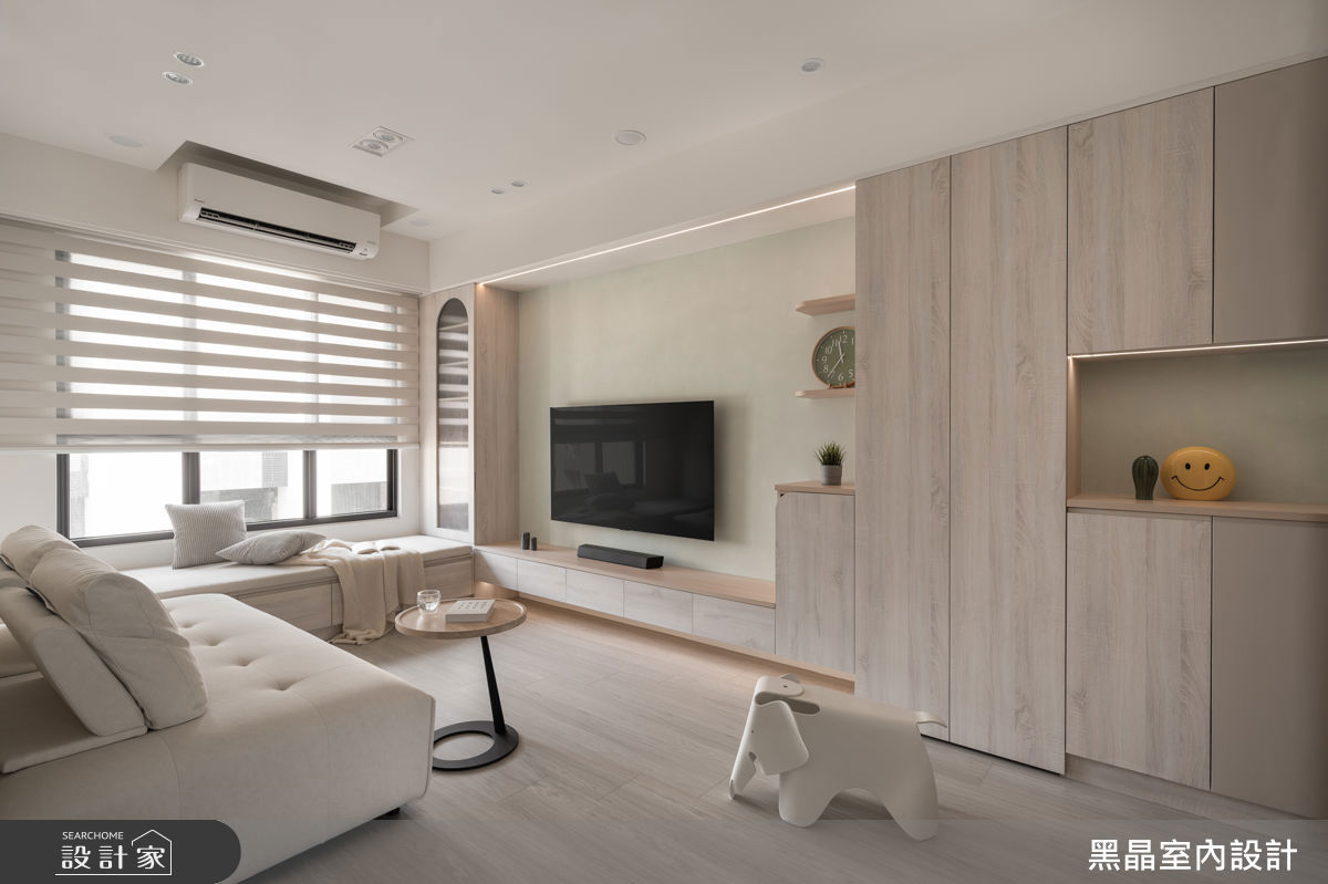 奶油北歐風,黑晶03