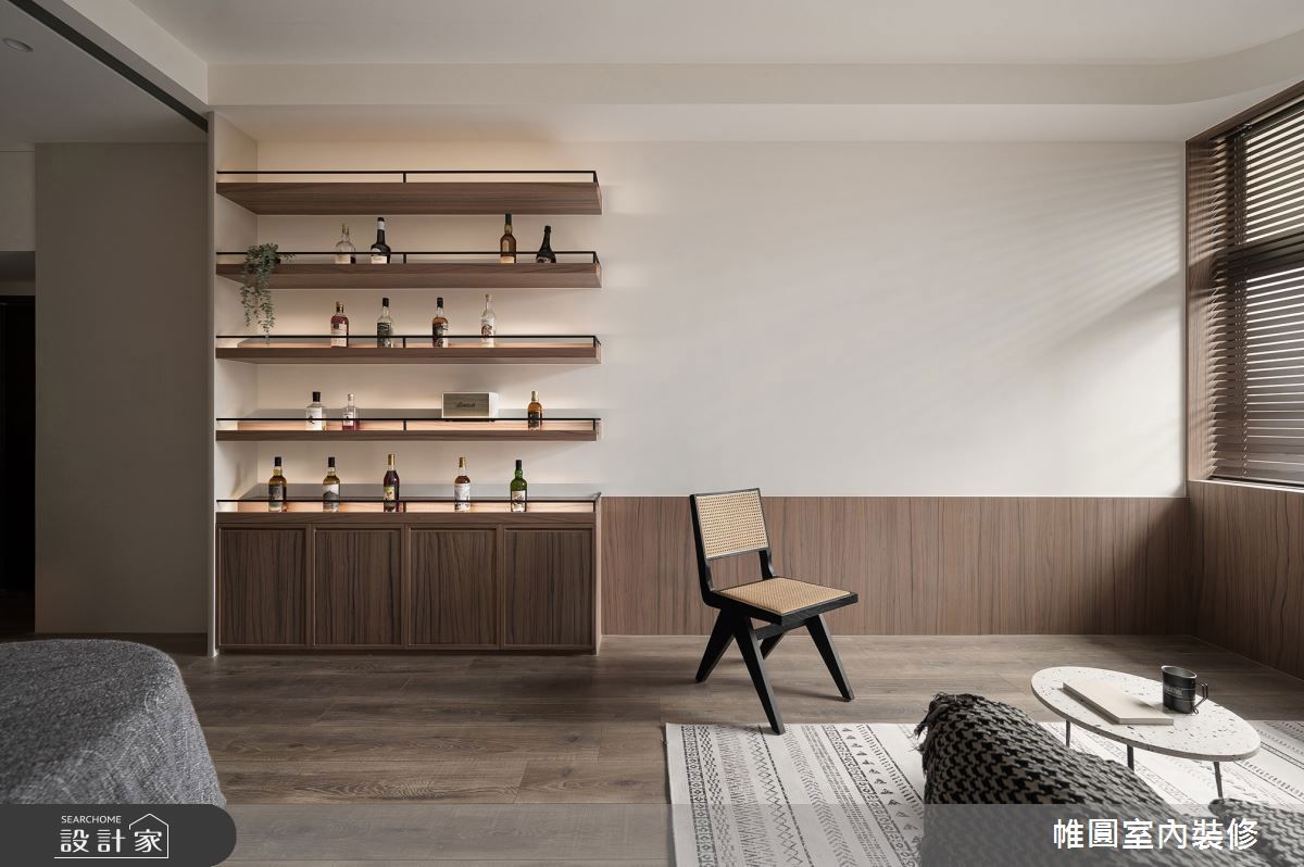 看完整住宅酒櫃設計