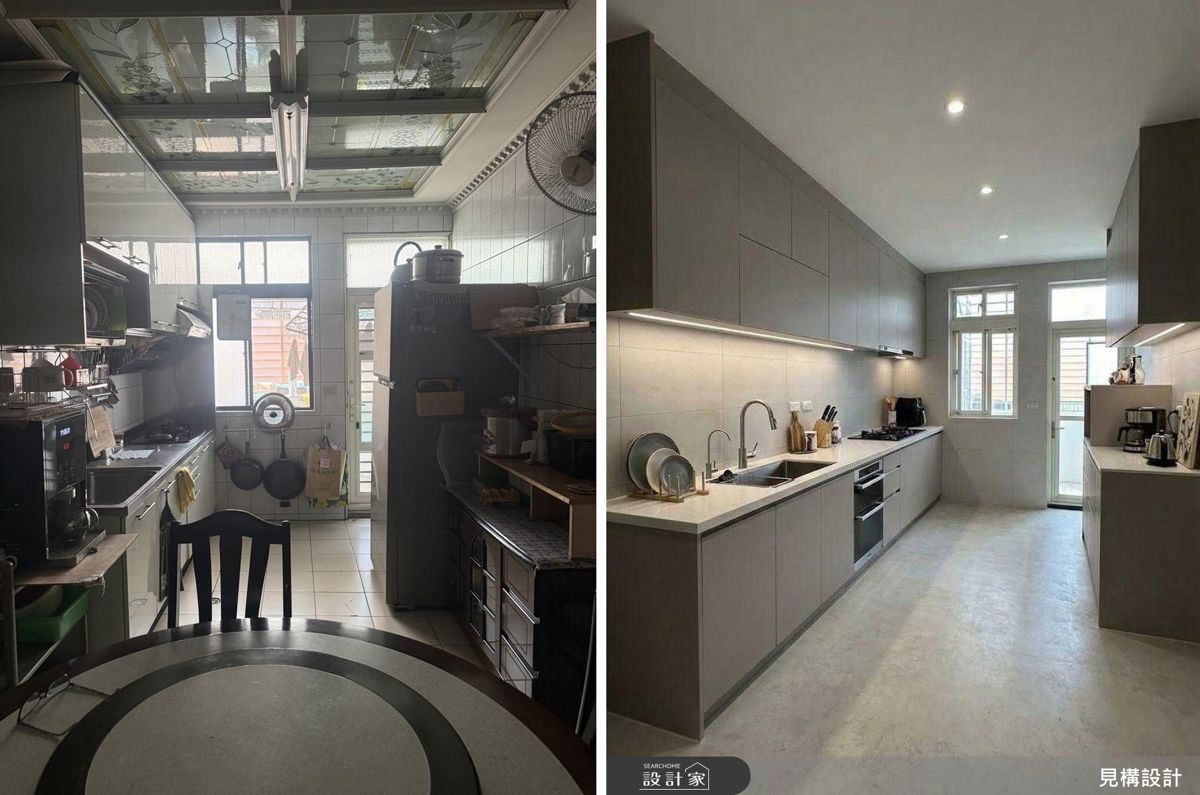 廚房局部裝修Before、After