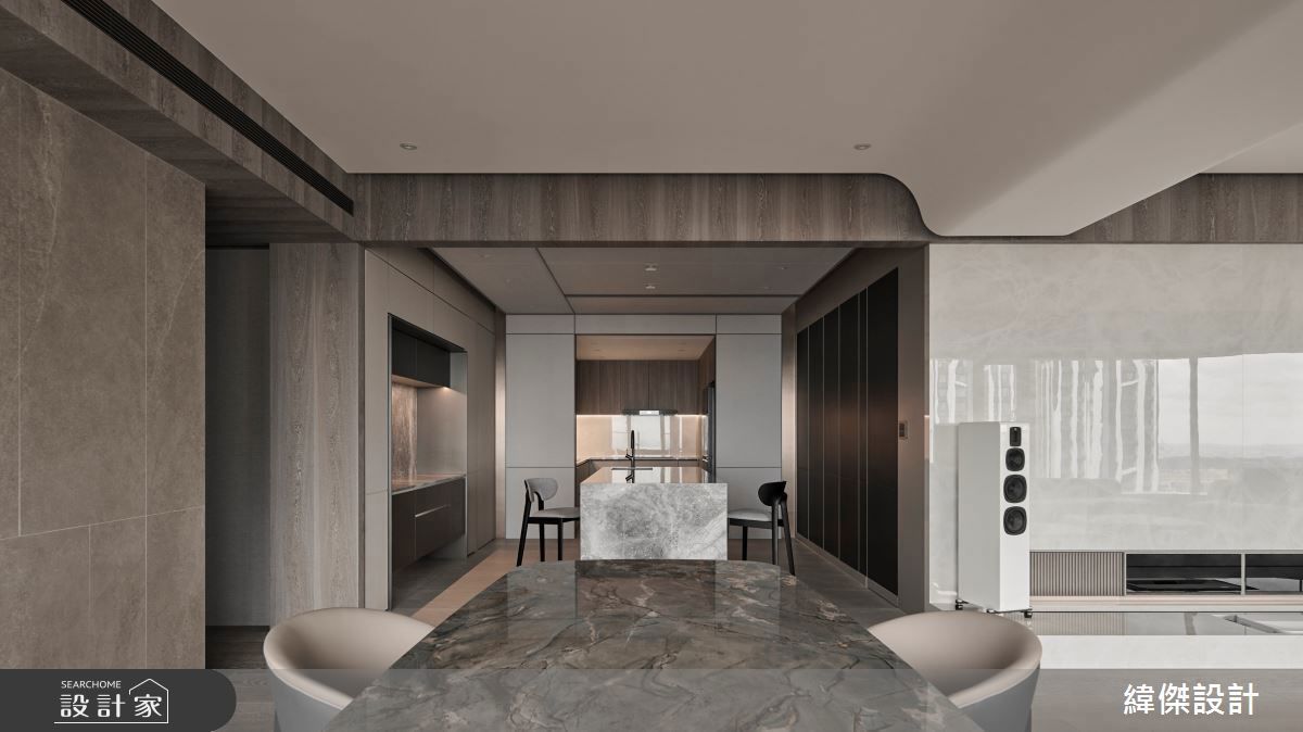 看更多豪宅餐廚設計美圖