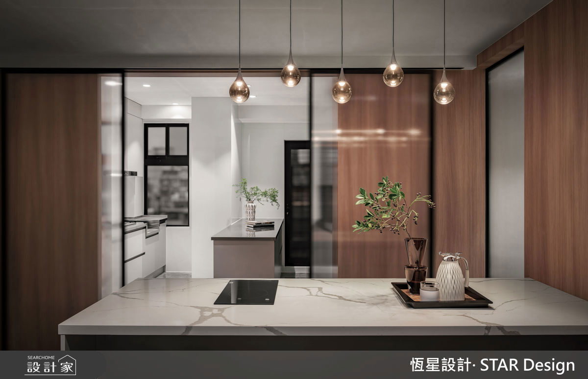 看更多豪宅餐廚設計美圖