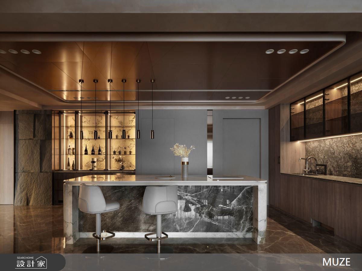 看更多豪宅餐廚設計美圖