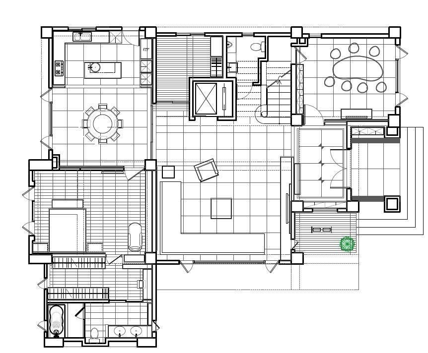 一樓平面圖提供_震騰室內裝修設計。