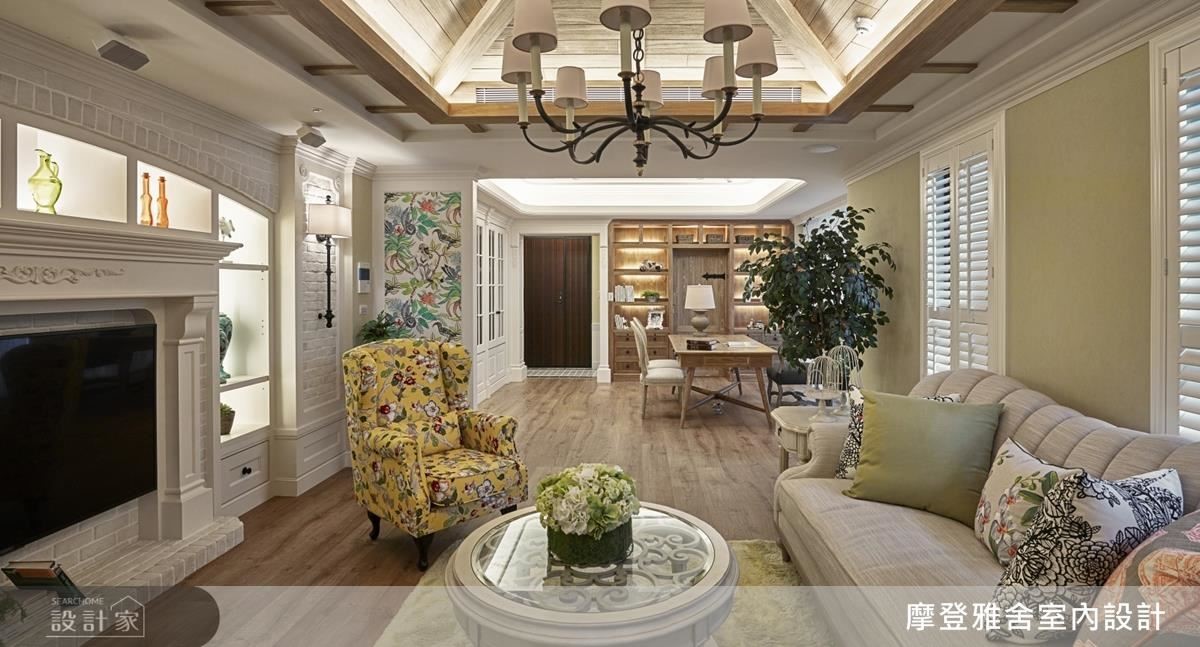 重現屋主蜜月場景，居家宛如置身童話書中的南法小木屋。