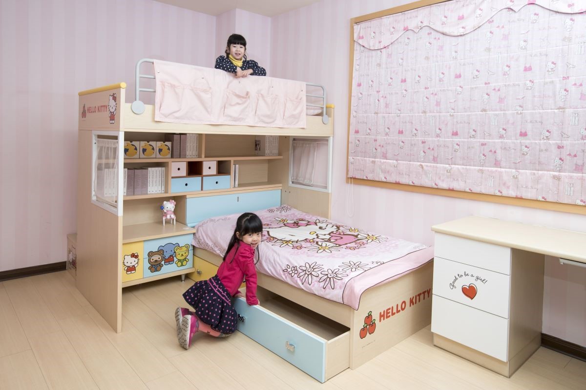 Hello Kitty Bedroom - Native Home Garden Design