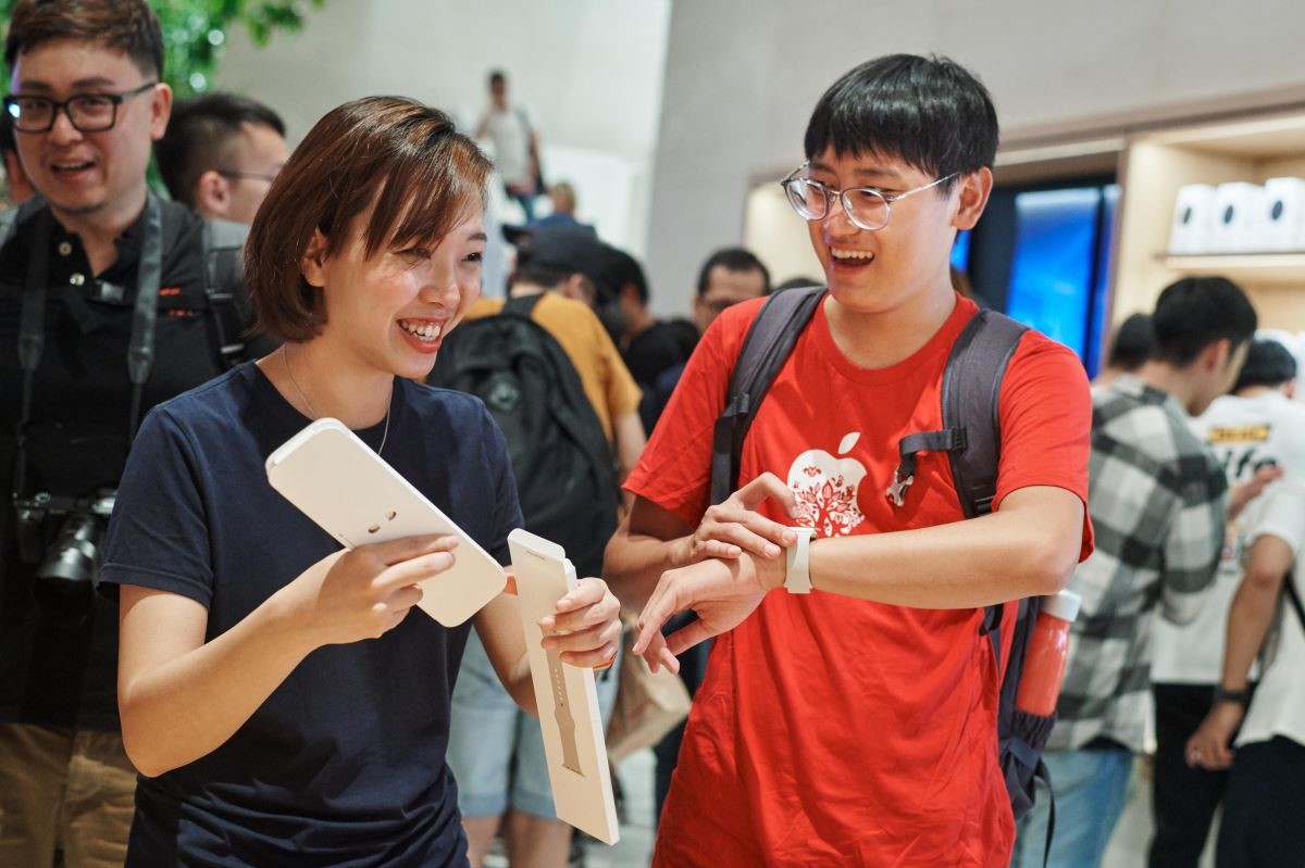 顧客可在Apple 信義 A13獲得多元、個性化的服務。
