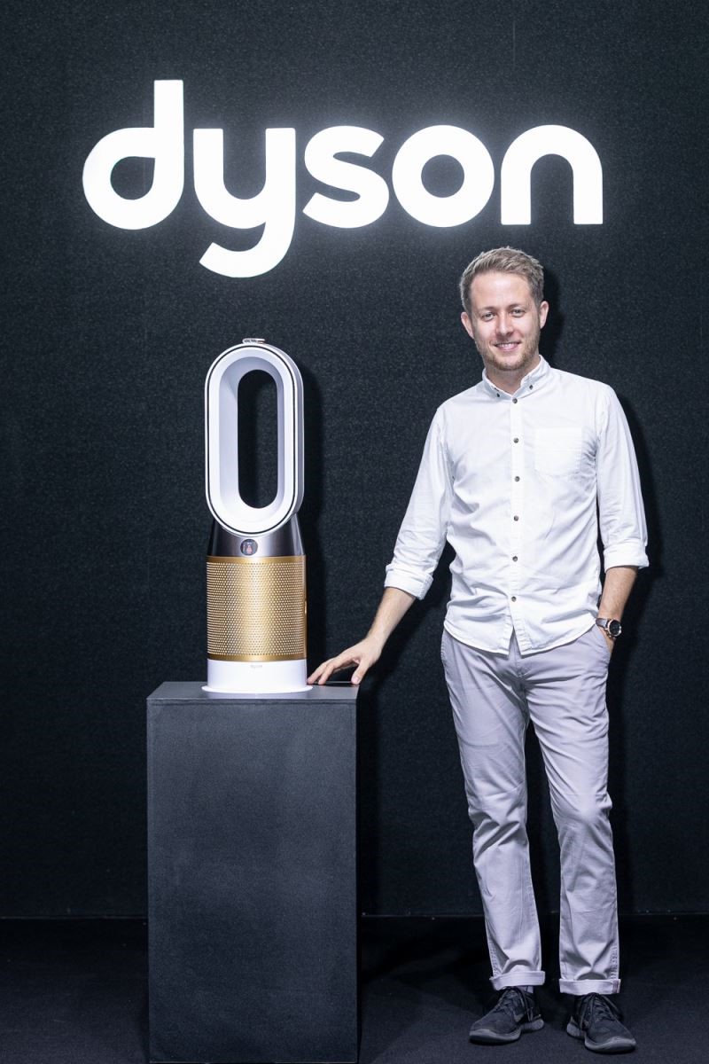 Dyson 環境管控首席設計師 David Hill 來台分享最新 Dyson Cryptomic™ 消除甲醛科技，推出全新 Dyson Pure Cryptomic™ 空氣清淨機。