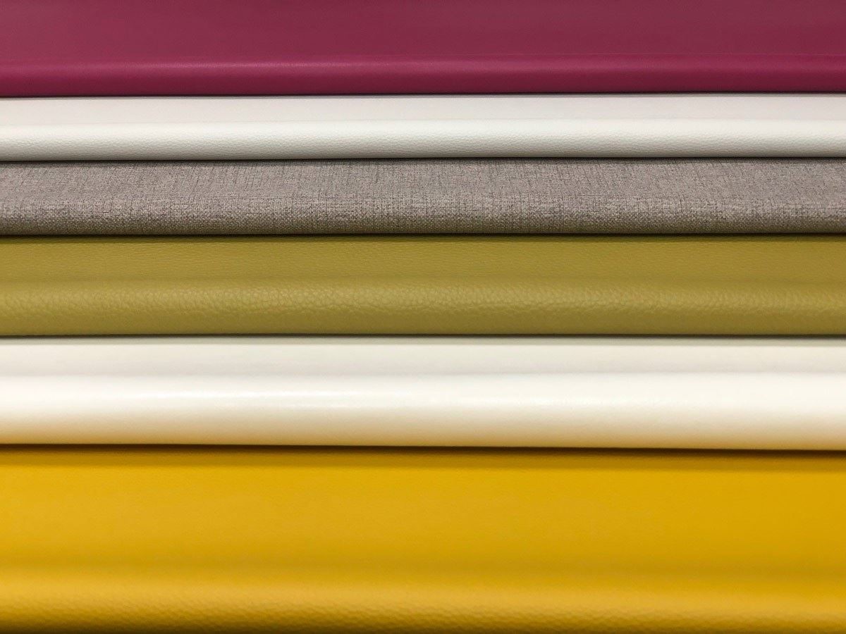 Cube-Net 椅子工廠有各個顏色款式的人造皮革可供選擇，能夠依照空間風格做出搭配。