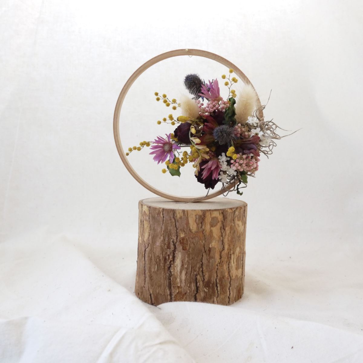 品牌SUN風格花物的作品。