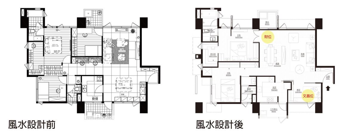 平面圖提供_築夢室內設計。