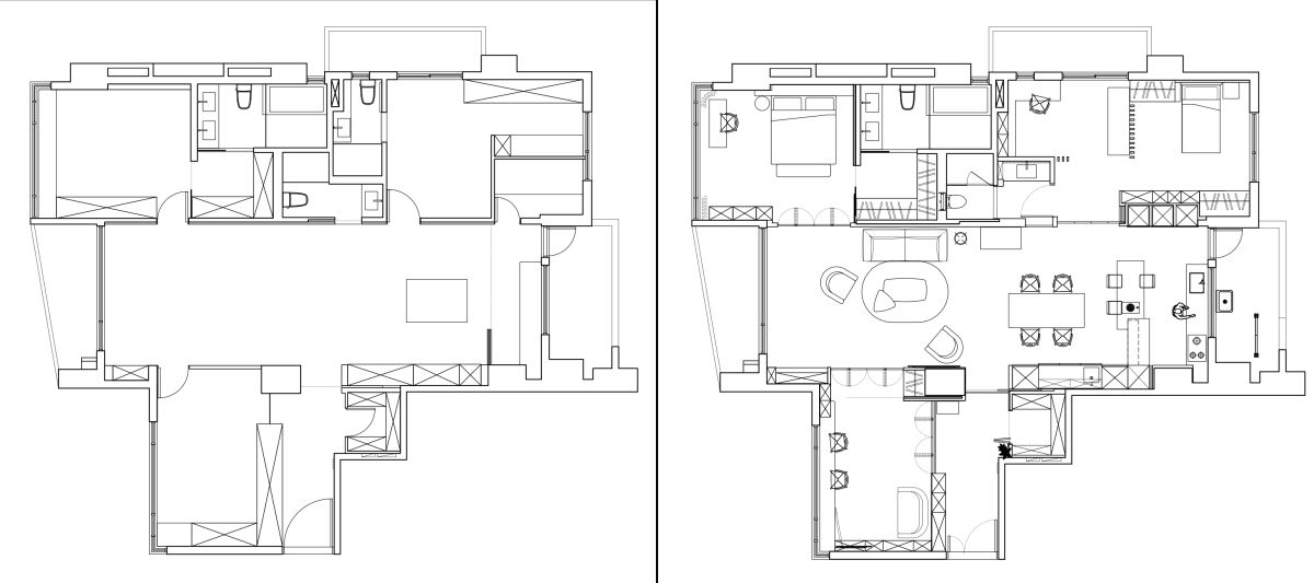 （Before+After）平面圖提供_將作空間設計。