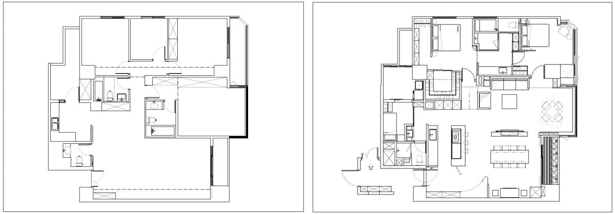 （Before+After）平面圖提供_將作空間設計工作室。