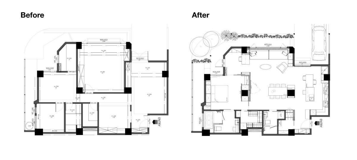 （Before+After）平面圖提供_耀昀創意設計。