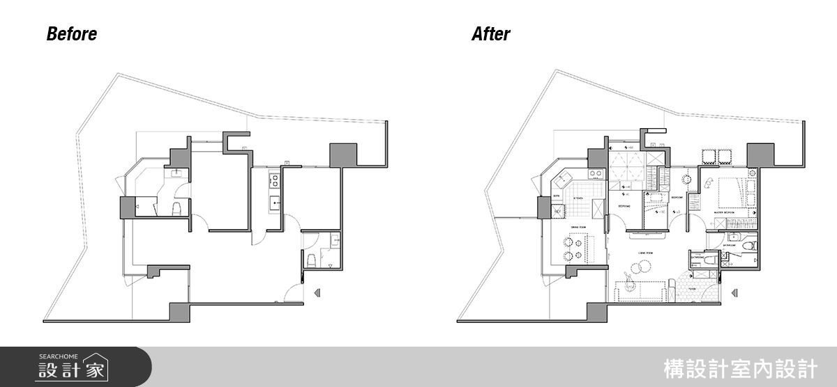 Before+After）平面圖提供_構設計