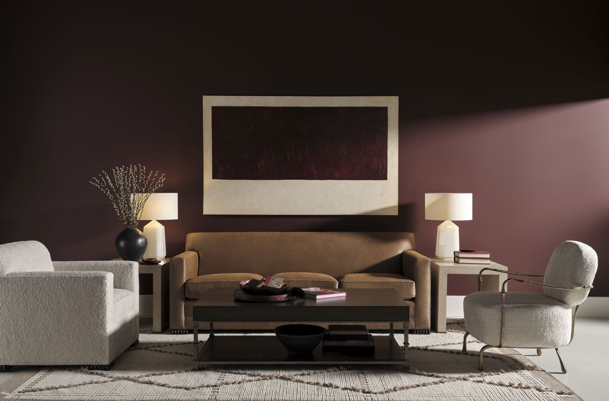 勃根地居家客廳_Left Bank Sofa_Ensemble Cocktail Table_Mouton Lounge Chair