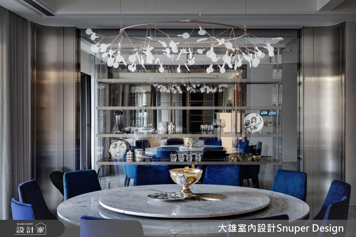 看更多豪宅圓型餐桌美圖