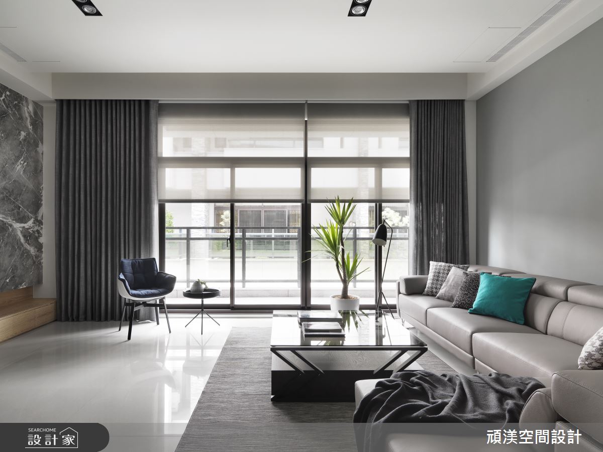 以灰階敘寫時尚感，許你一室靜謐美好的現代風透天好宅！