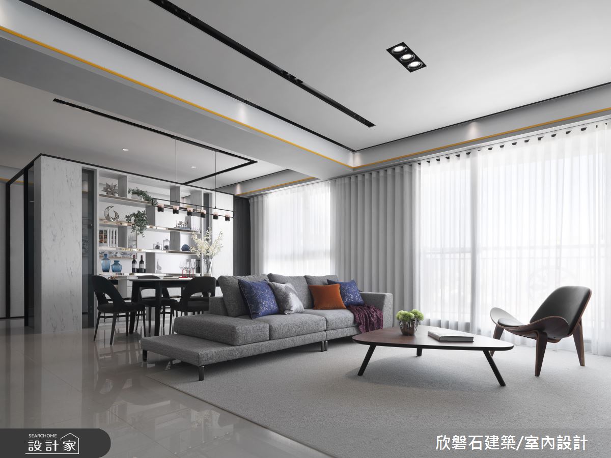 純淨妍好的白,實現賦有精緻細節的當代大宅