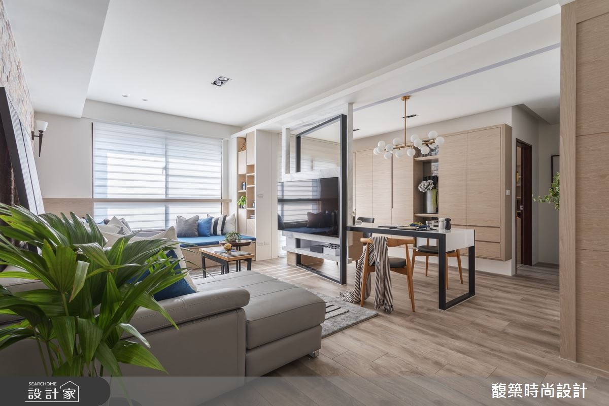 位置對了,三房兩廳沒問題!懸浮電視牆扳回現代宅的富足機能