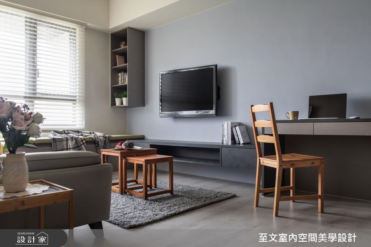 進門好玄關 X 實用收納！年輕夫妻的21坪休閒風居家