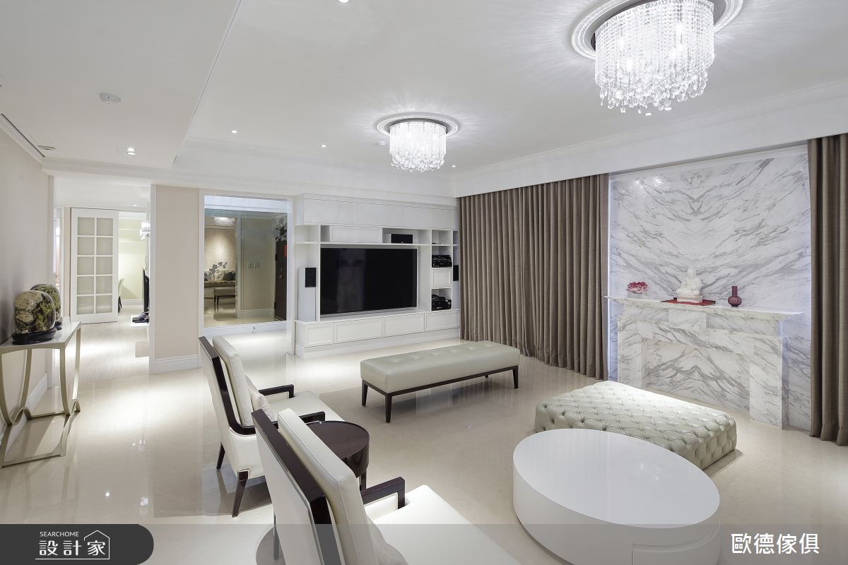 過敏女屋主的夢想成真！靠系統家具將老屋翻新成新古典美宅