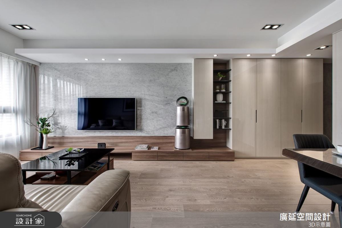 邁向偶像劇生活!28坪打造精品級的現代風好宅