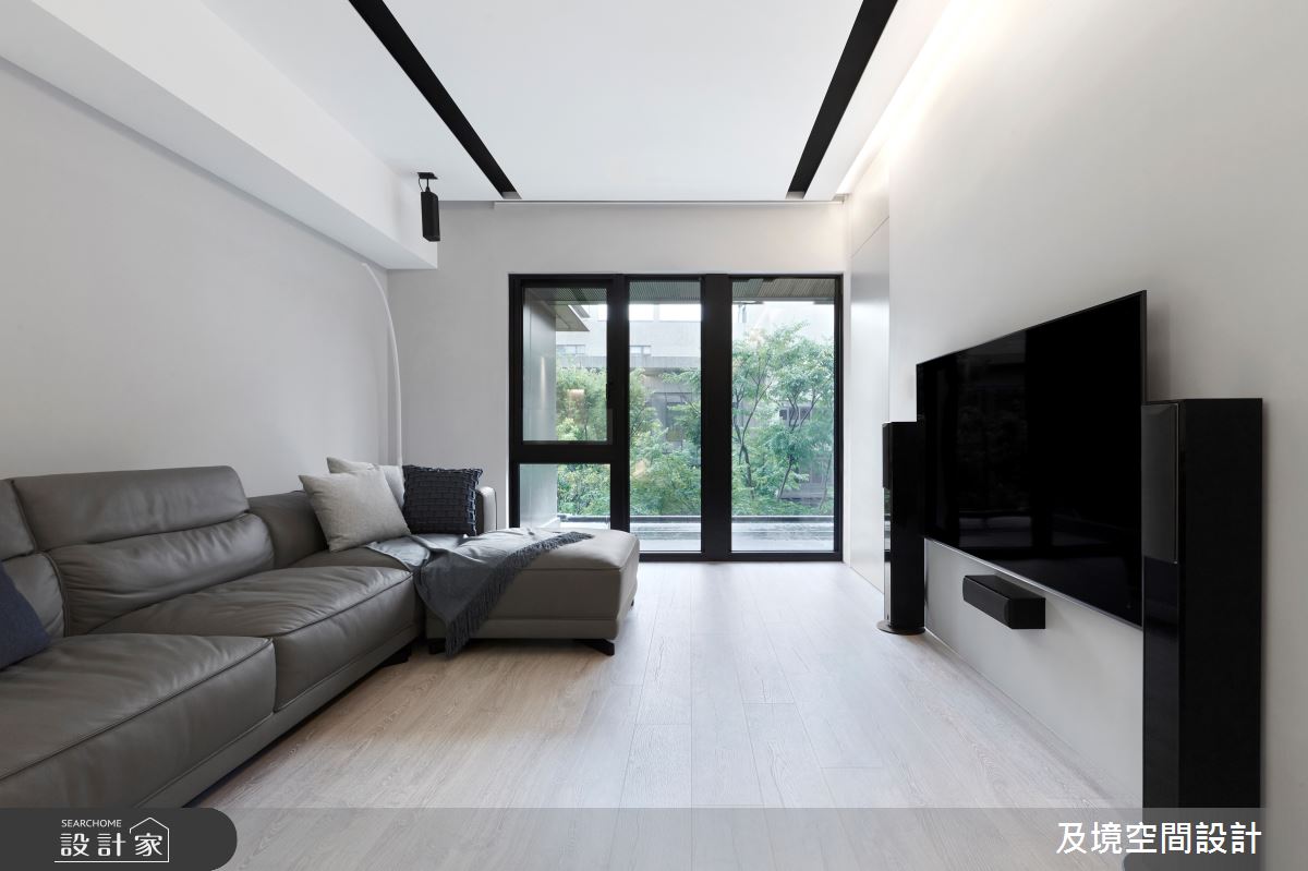 簡約風居家的極致！一家四口的黑白極簡之家