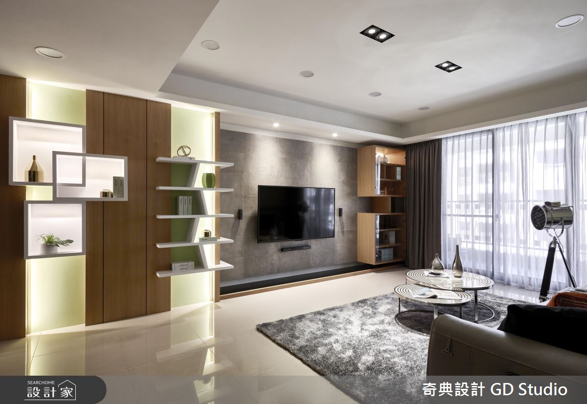 改造中古屋動線、創造機能美廚！三代同堂的北歐風居家