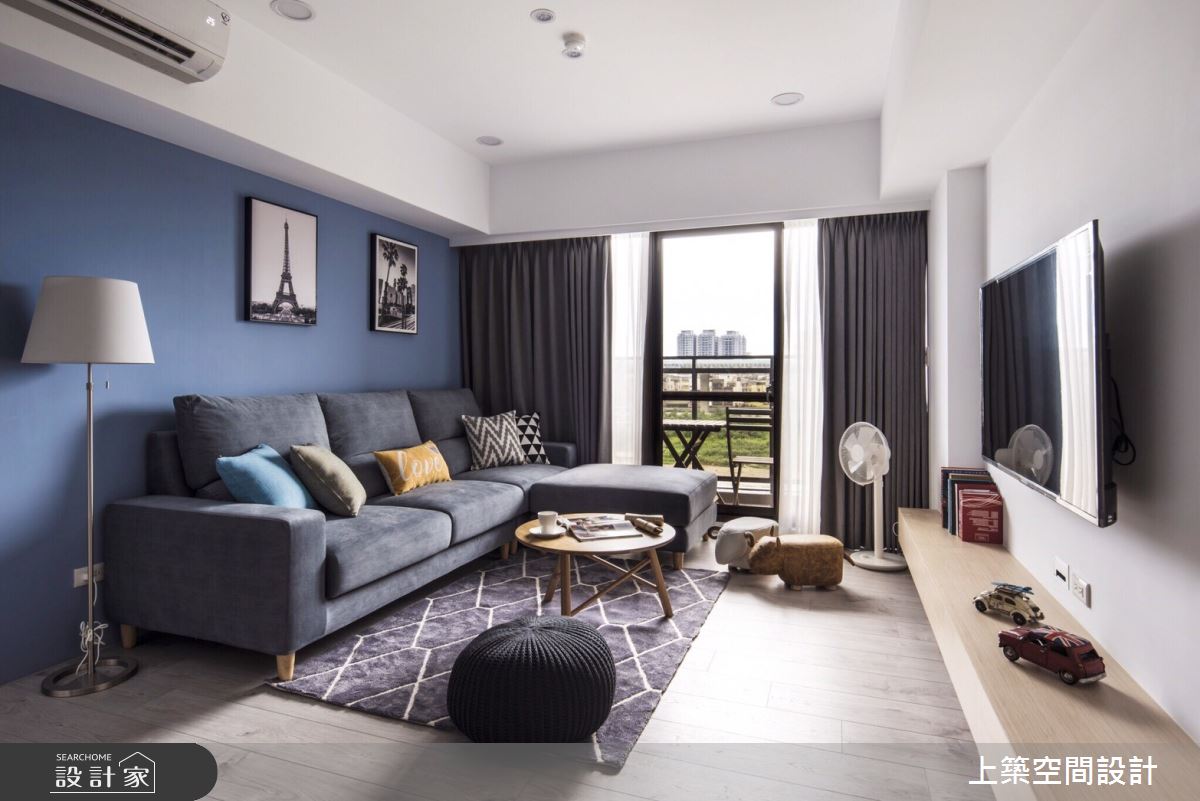 跳色與美型收納靈活運用 打造上班族最愛的北歐風質感