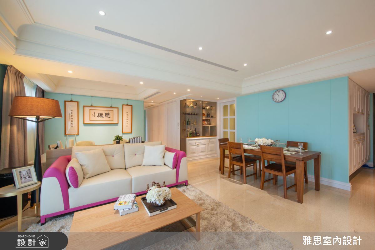 簡約中的奢華感，Tiffany 藍打造的夢幻新古典