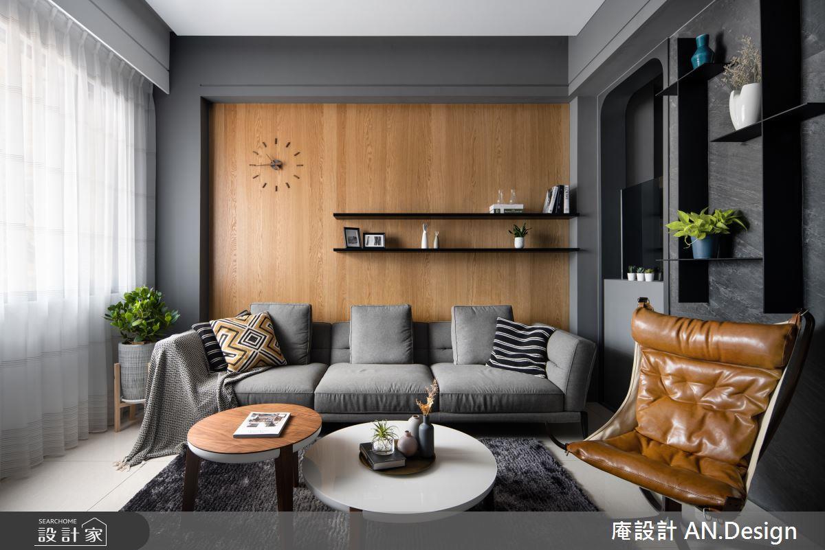 翻轉長型屋的狹窄動線！倆人共譜咖啡吧檯的甜蜜構圖