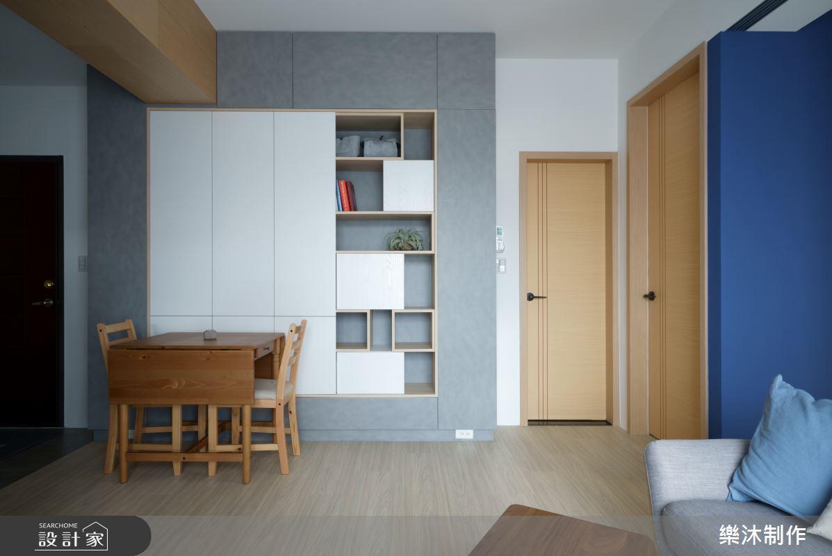 穿透設計搭上靈活收納！小夫妻北歐宅好住、好收、好清爽