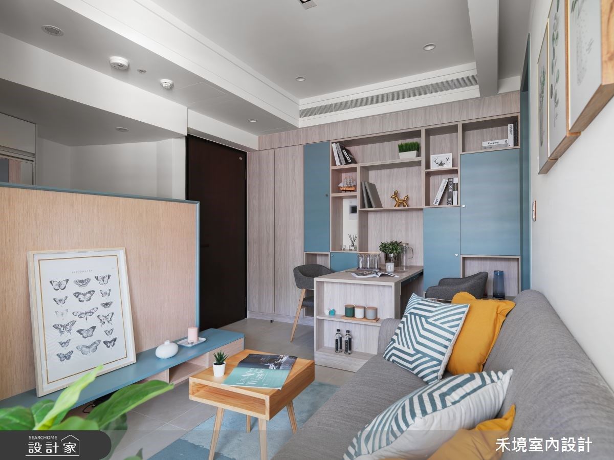 畸零地臥榻、隱藏吧檯、超強收納！開啟14 坪的極限力量