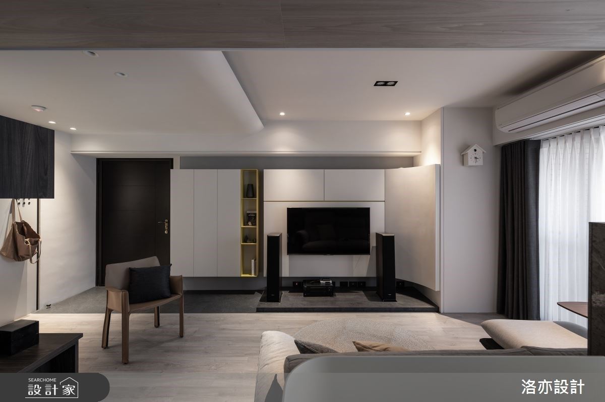 小坪數大舒適！低彩度、開放式設計 ，打造兩個人簡約風放鬆小天地