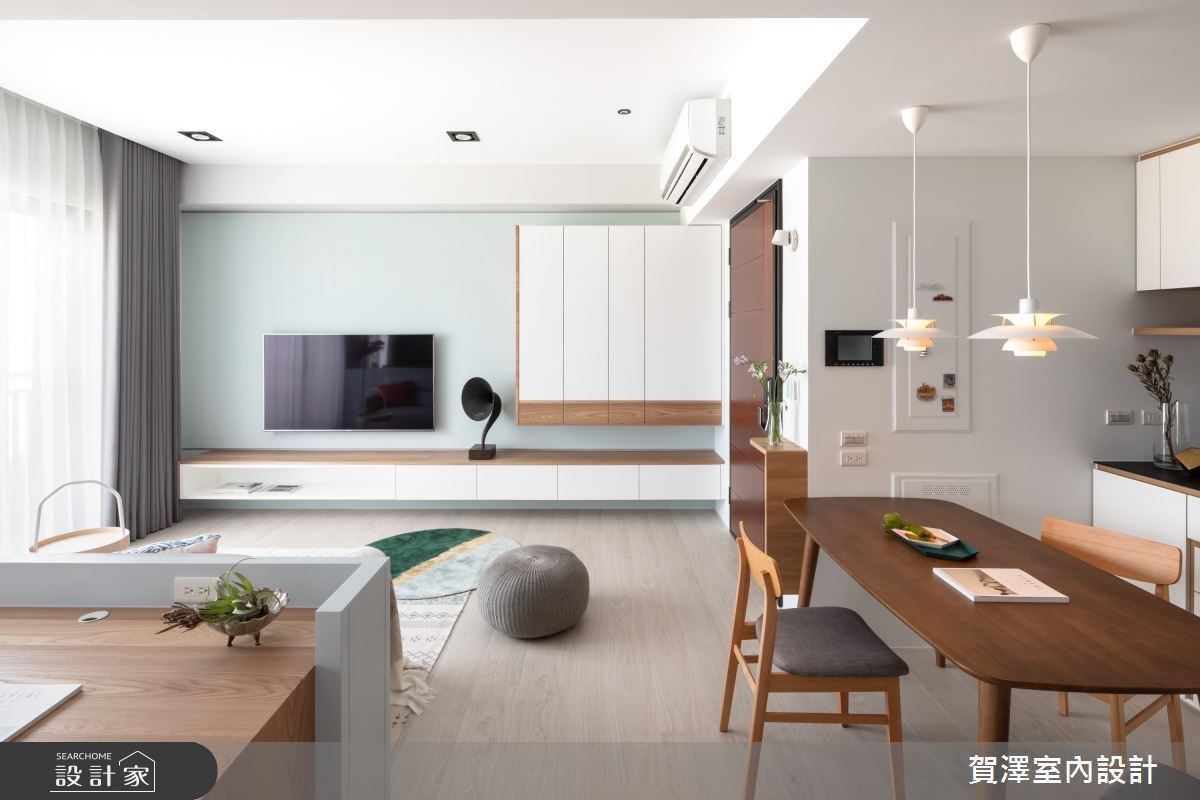 開放視野+強大收納！住了變年輕的青春北歐宅