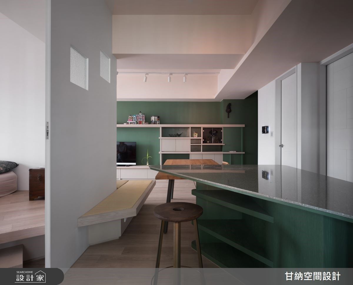 私藏單身與貓的烘焙氣息！中島吧檯敘寫情感發酵的生活故事