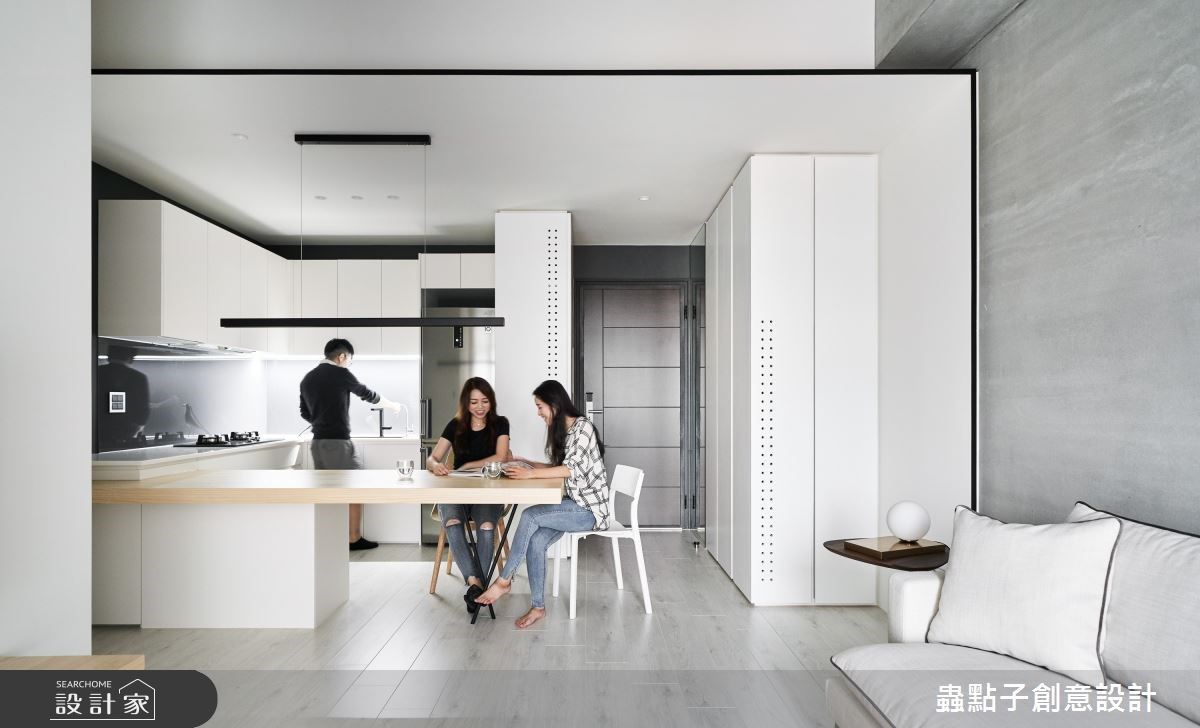 極簡、俐落、不囉嗦！女子視角的簡約風個性宅