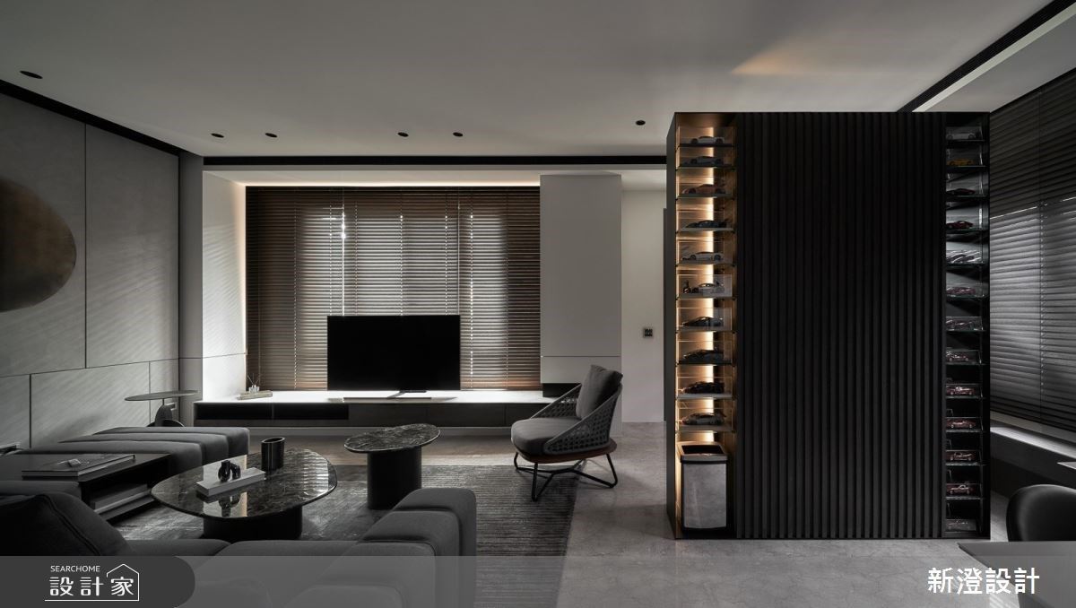 模型車甩出時尚生活態度!海派更衣室收納點亮透天豪宅