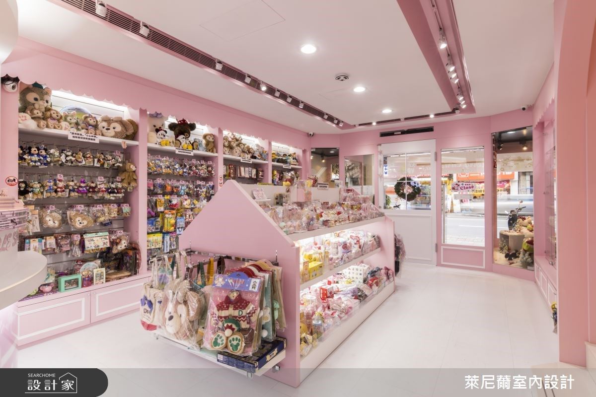 走進城市裡的故事屋！中古屋改造粉紅色日系精品專賣店